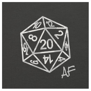 RPG Crit AF   Old school Tabletop Roleplayer Dice Tyg