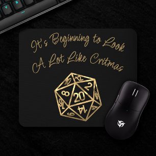 RPG Critmas   Guld Fantasy Tabletop Gamer Dice Musmatta