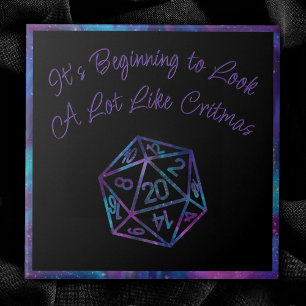 RPG Critmas   Nebula Fantasy Tabletop Gamer Dice Kakelplatta
