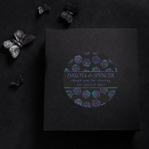 RPG Dice Anpassningsbarna Nebula Fantasy Tableto Runt Klistermärke