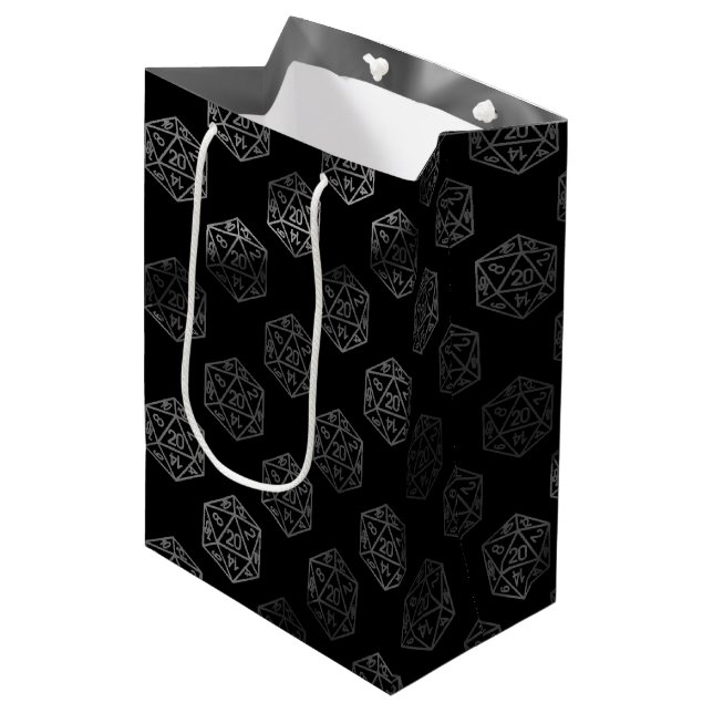 RPG Dice | Fantasy Old school Tabletop Retro Gamer (Framsidan Vinklad)