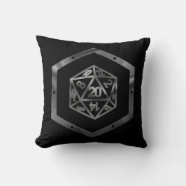 RPG Dice | Fantasy Old school Tabletop Retro Gamer Kudde