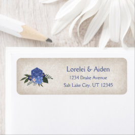 RPG Dice Gamer Bröllop Returadress Etikett