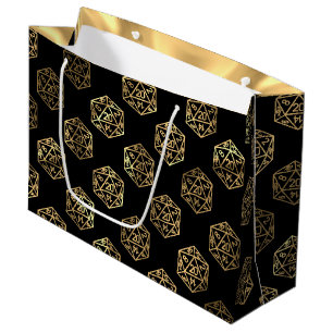 RPG Dice   Guld Fantasy Retro Tabletop PnP Gamer