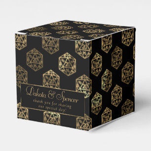 RPG Dice   Guld Tabletop PnP Roleplayer Tack Presentaskar