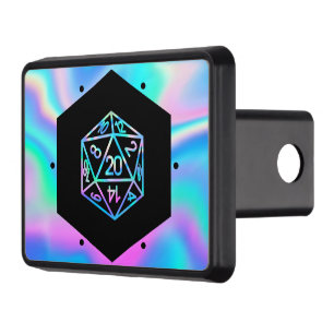RPG Dice   Holo Fantasy Retro Tabletop PnP Gamer Dragkroksskydd