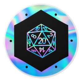 RPG Dice | Holo Fantasy Retro Tabletop PnP Gamer Knopp