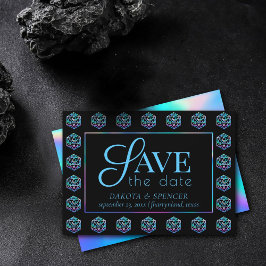 RPG Dice | Holo Fantasy Retro Tabletop PnP Gamer Spara Datumet