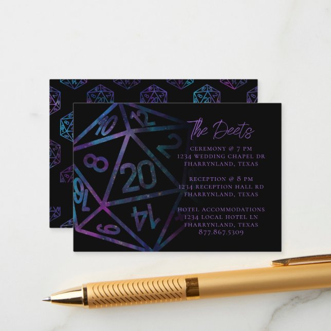 RPG Dice | Information om Nebula Fantasy Tabletop  Tilläggskort (Fram/Back In Situ)