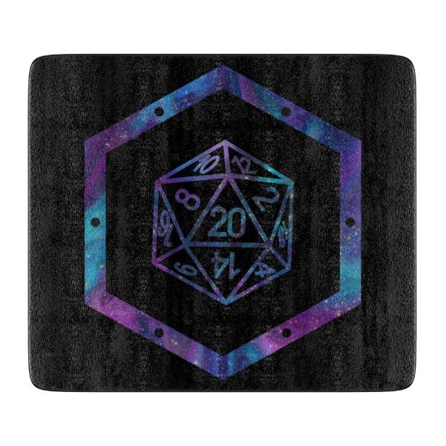 RPG Dice | Nebula Fantasy Retro Tabletop PnP Gamer (Framsidan)