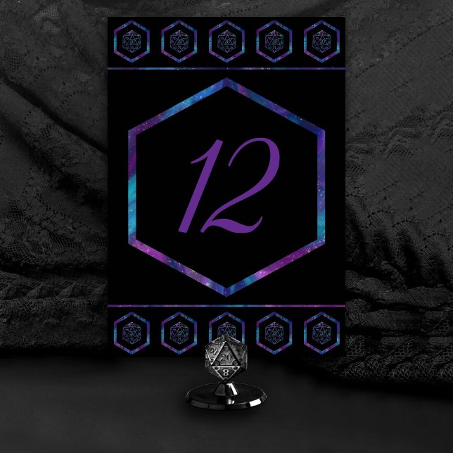 RPG Dice | Nebula Fantasy Retro Tabletop PnP Gamer Bordsnummer (Skapare uppladdad)