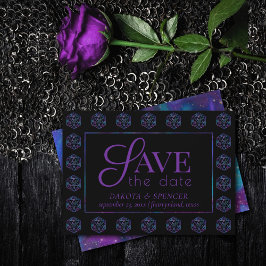 RPG Dice | Nebula Fantasy Retro Tabletop PnP Gamer Spara Datumet