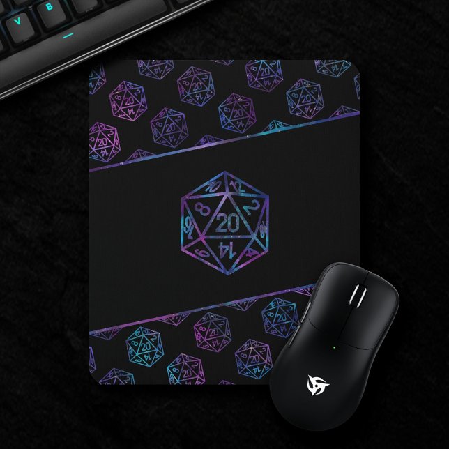 RPG Dice | Nebula Fantasy Tabletop Retro PnP Gamer Musmatta (Skapare uppladdad)