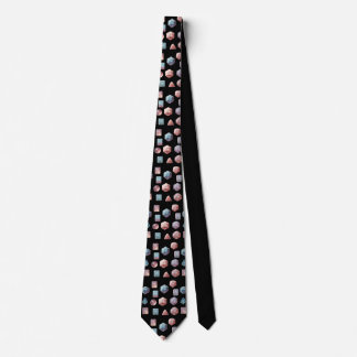 RPG Dice Patterned Black Slips