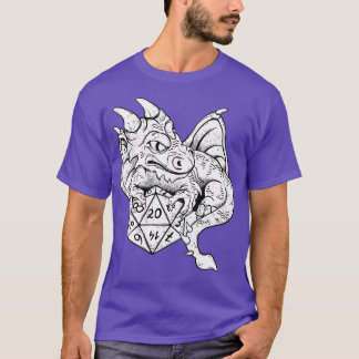 RPG Dragon Dice Spelroll Player T Shirt