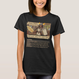 RPG Familj - Klass Hustru med STATS - stil A T Shirt