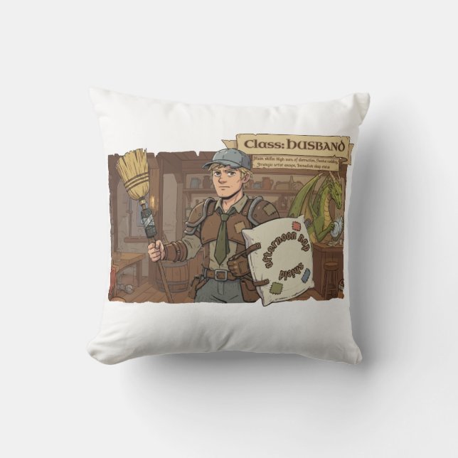 RPG Familj - Klass Make E Kudde (Framsida)