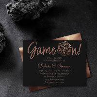 RPG Game On | Copper Fantasy Brädspel Tärningar