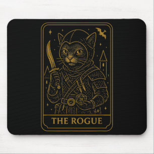 Rpg Gamer Rogue D20 Dice Nerdy Geek Cat Manar Kvin Musmatta