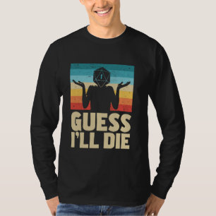 RPG Gamer-spel Tabletop T Shirt