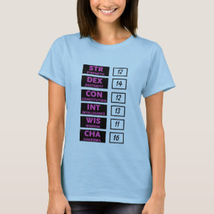 Rpg-kapacitetsställning (rosor & svarten) tee