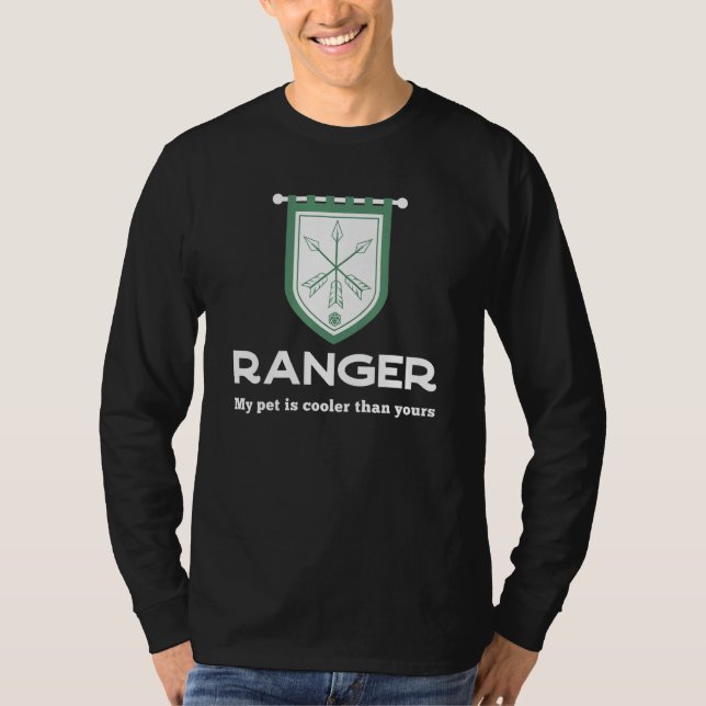 RPG-klass för skogsvaktare - Pet är färglöst än Ga T Shirt (Framsida)
