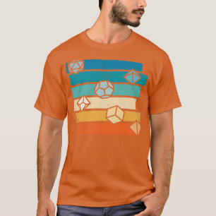 RPG kör rolluppspelningsenhet D20-Vintage T Shirt
