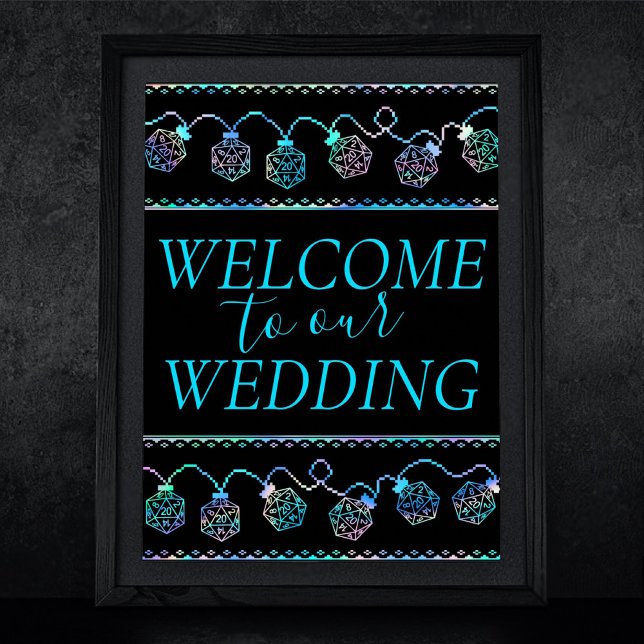 RPG Lights | Holo Fantasy Brädspelsfantast välkomm Poster (Skapare uppladdad)