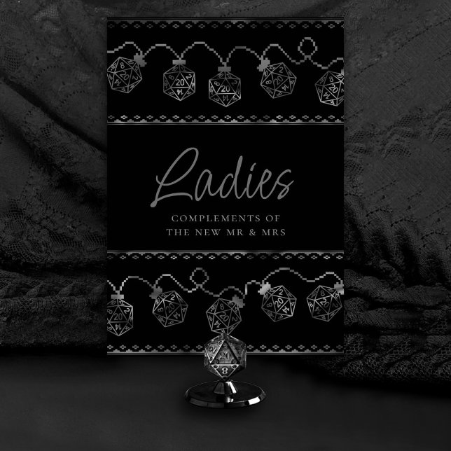 RPG Ljus | Anpassningsbarna Fantasy Tabletop Gamer Bordsnummer (Customize for various tables (advice, bubbles, snack/sweets/coffee bar, ladies/gentlemen, etc))