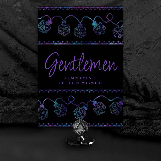 RPG Ljus | Anpassningsbarna Nebula Fantasy Tableto Bordsnummer (Customize for various tables (advice, bubbles, snack/sweets/coffee bar, ladies/gentlemen, etc))