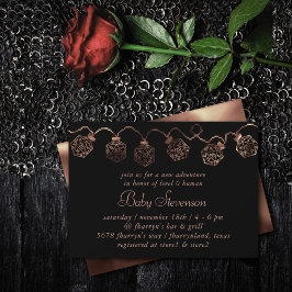 RPG Ljus | Copper Fantasy Tabletop Gamer Dice Inbjudningar