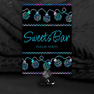 RPG Ljus   Holo Fantasy Tabletop Gamer Anpassnings Bordsnummer