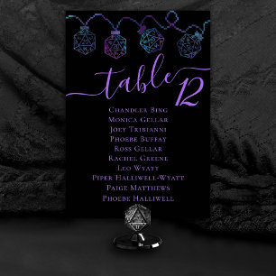 RPG Ljus   Nebula Fantasy Tabletop Guest Namn Bordsnummer