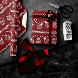 RPG Ljus Red | Fantasy Tabletop Retro Gamer Dice Presentpapper