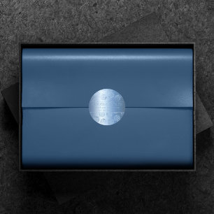 RPG Luxe   Blue Fantasy Tabletop Gamer Anpassnings Runt Klistermärke