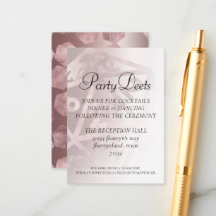 RPG Luxe   Mauve Sheen Fantasy Brädspels Tärningar Tilläggskort