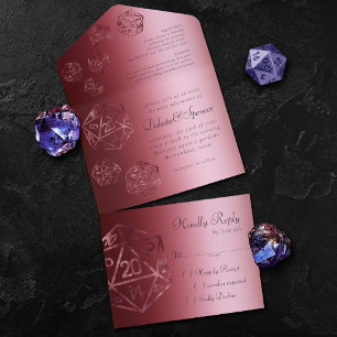 RPG Luxe   Red Sheen Fantasy Tabletop Gamer Dice