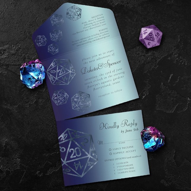 RPG Luxe | Tunga Fantasy Tabletop Gamer Dice Entre (Skapare uppladdad)