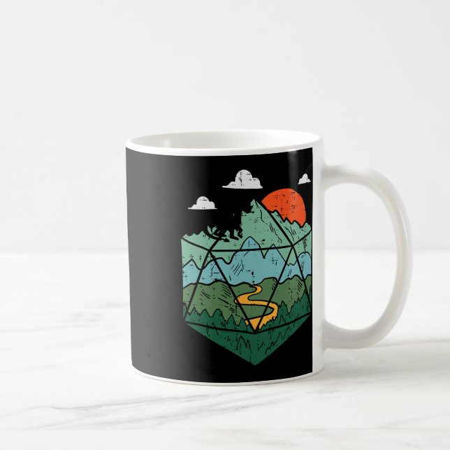 Rpg Mountain Spelare Män Pojkar Barn Ungdom  Kaffemugg (Höger)