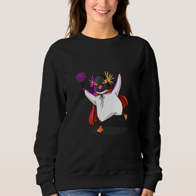 Rpg Penguin Magician Animal Magic Games T Shirt (Framsida)