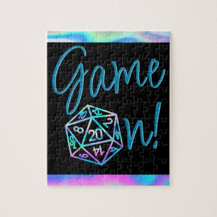 RPG-spel på   Holo Fantasy Tabletop Retro Gamer Pussel