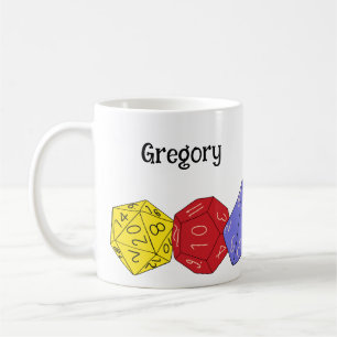 RPG-spel, styrelse, Fantasy Games Personlig Kaffemugg