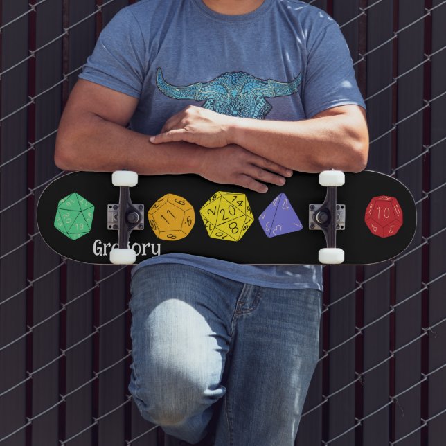 RPG-spel, styrelse, Fantasy Games Personlig Mini Skateboard Bräda 18,5 Cm (Utomhus 3)