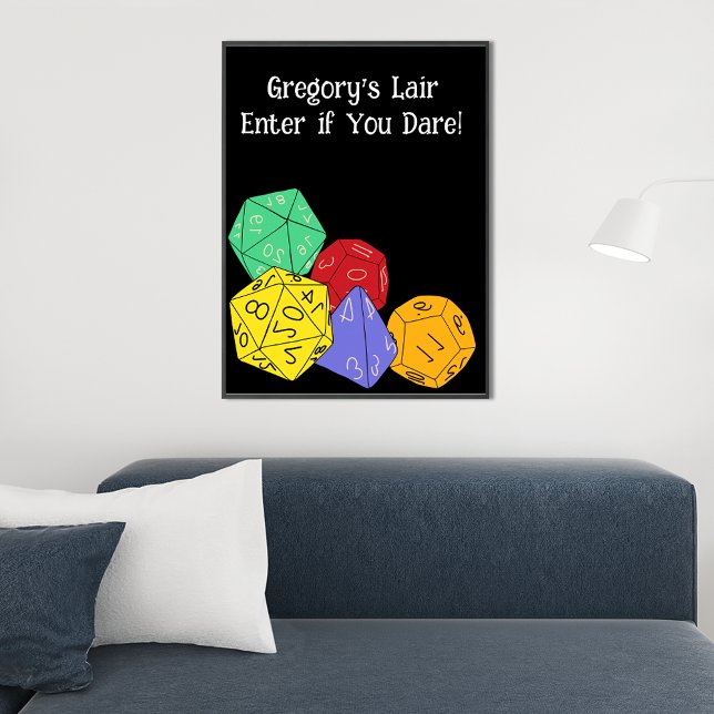 RPG-spel, styrelse, Fantasy Games Personlig Poster (Skapare uppladdad)