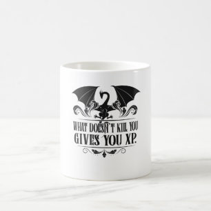 RPG Tabletop XP Dragon Master Gifts Kaffemugg