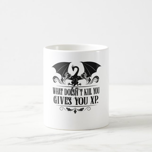 RPG Tabletop XP Dragon Master Gifts Kaffemugg (Center)