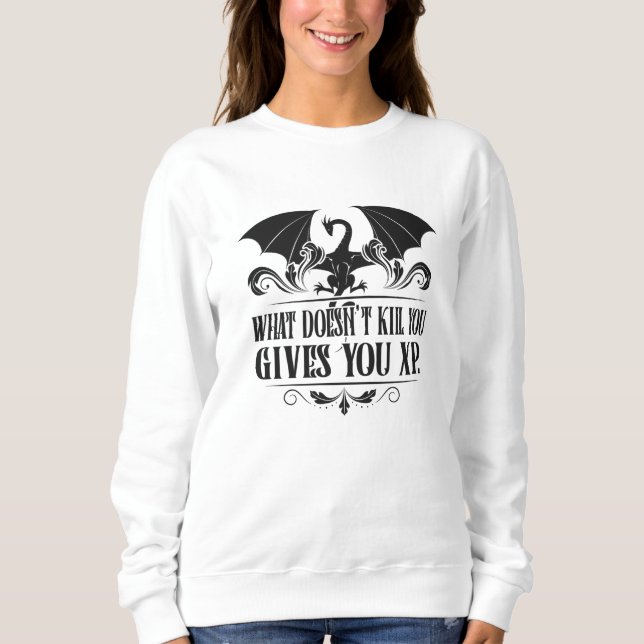 RPG Tabletop XP Dragon Master Gifts T Shirt (Framsida)