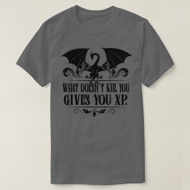 RPG Tabletop XP Dragon Master Gifts T Shirt (Design framsida)