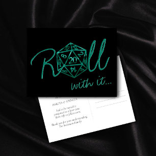 RPG Tärningar   Emerald Tabletop Gamer Datum ändra Vykort