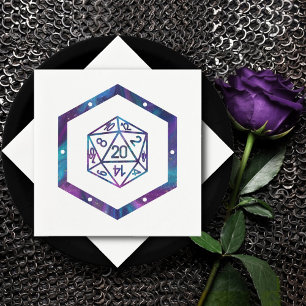 RPG Tärningar   Nebula Fantasy Retro Datorspelsbrä Pappersservett